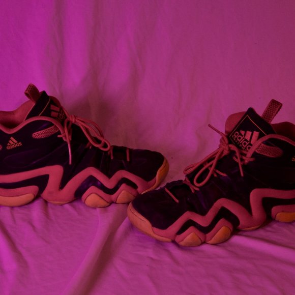 Adidas Crazy 8 J OG Neon Green/Magenta US9 G98290 - Picture 4 of 6